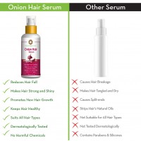 Global Organic India Onion Hair Serum - 100 ML Global Organic India Onion Hair Serum - 100 ML